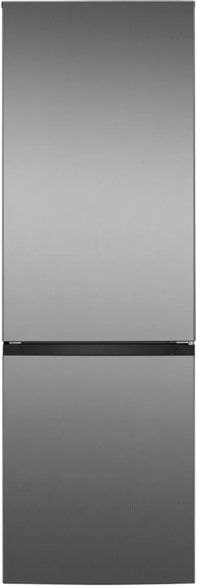 Bomann Congelador, 315 L, iluminação LED, aço inoxidável, armário congelador, 4 argilas de vidro, frigorífico 219 L, congelador 96 L, aço inoxidável
