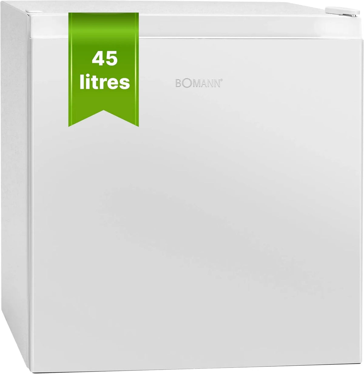 Bomann Congelador, 45 L, congelador, silencioso, 2 zonas de temperatura, armário congelador, minibar branco, ideal e bebidas