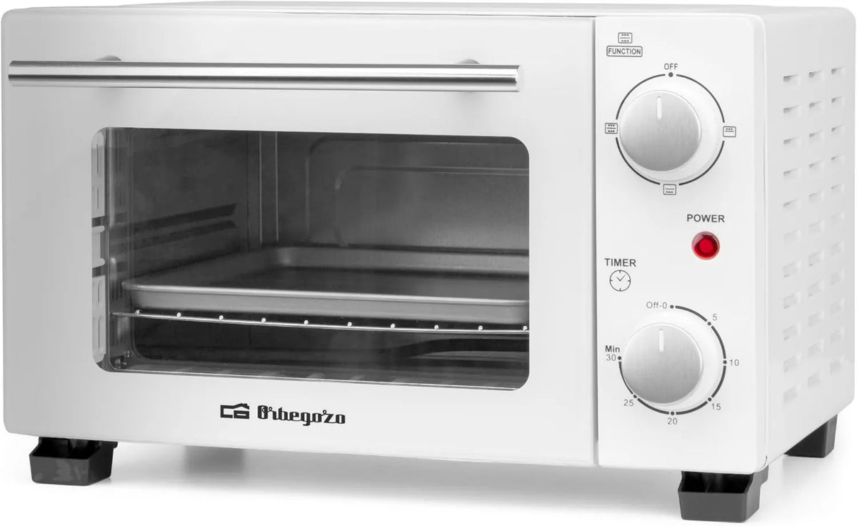 Forno elétrico, 10 L, temporizador, forno elétrico Orbegozo HO 975 - Poderoso e versátil - Ideal para torrefação