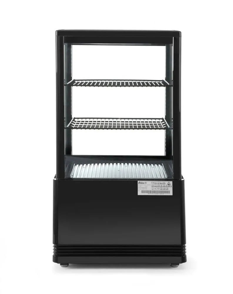 Produto de descongelamento automático, ecrã HENDI Frigorífico, sistema anti-fog, 2 prateleiras, 58L, 230V, 170W, 452x406x, 816mm