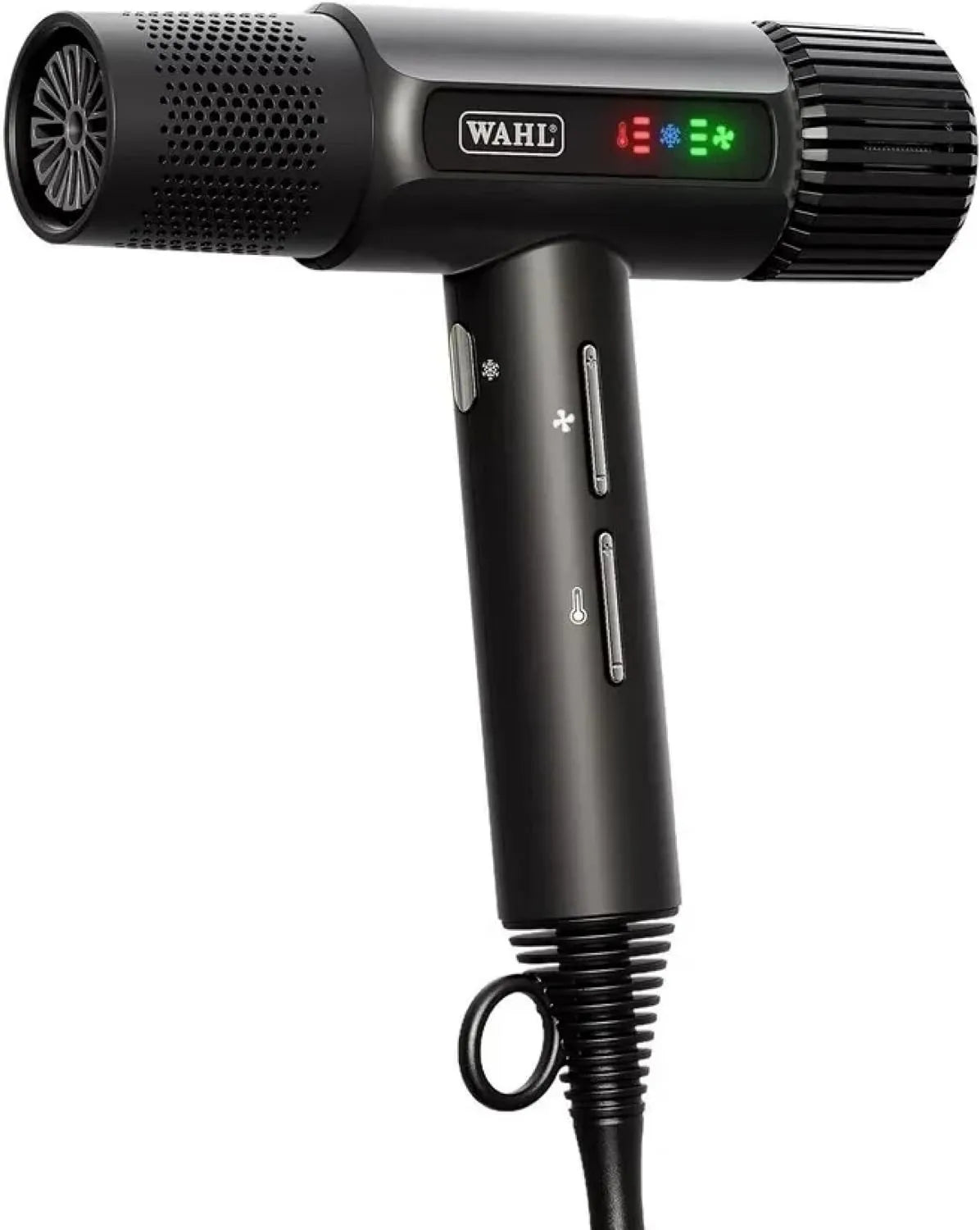 Secador profissional de produto com extremidade e diffuser, Wahl Vanquish, secador profissional 1600 W, tecnologia FlowControl, 4 configurações