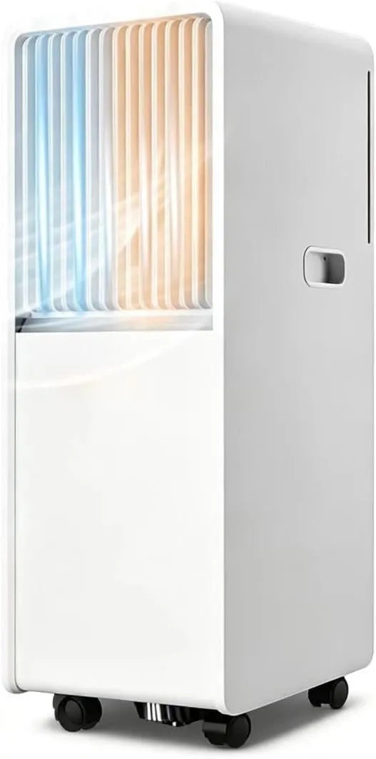 Generic Ar condicionado, portátil, refrigera até 700 m2, unidade AC com comando à distância, ventilador, desumidificação, modo de espera, kits de instalação para