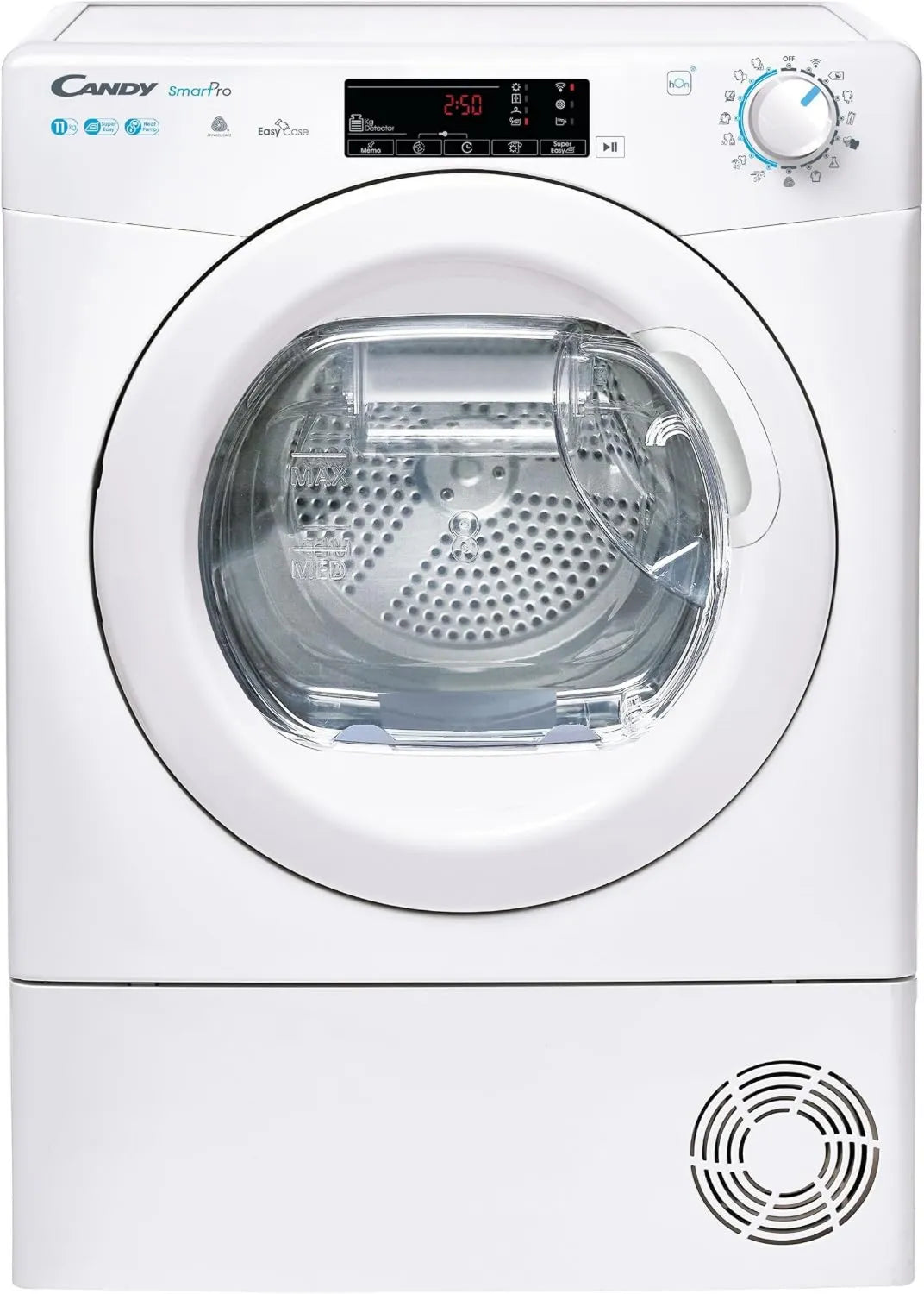 CANDY Secador CSOEH11A2TE-S, Classe E de energia, Bomba de calor de secador Classe E de CSOEH11A2TE-S