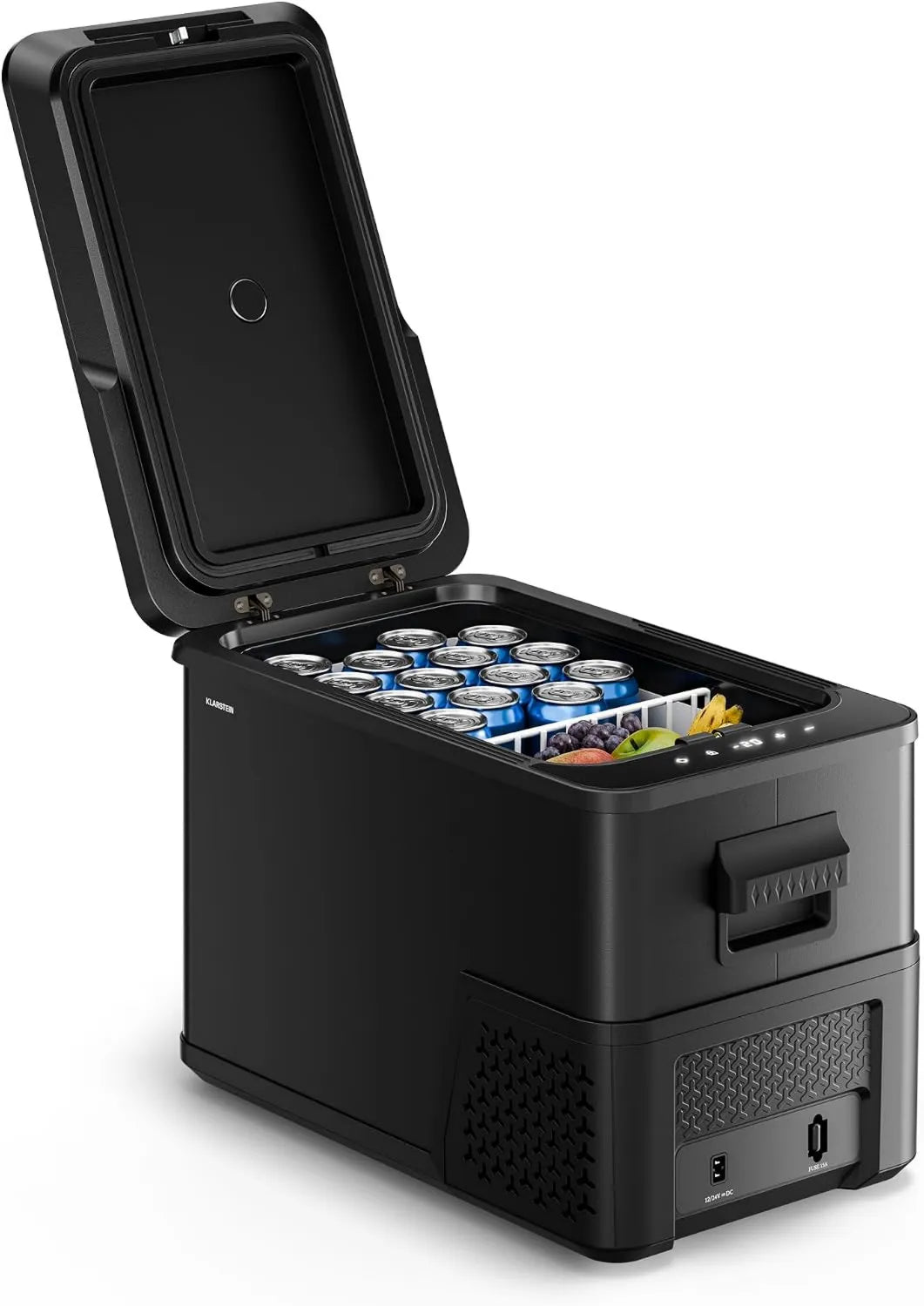 KLARSTEIN V, 230 Frigorífico, 27 L, -20 a 20 °C, 12 V, móvel, camping, ecrã de exibição digital