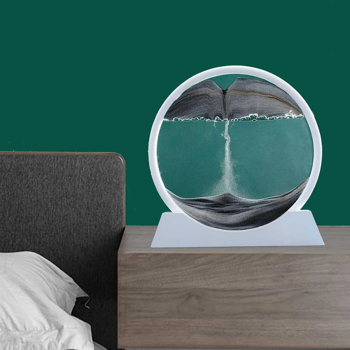 Generic Ecrã D, ecrã de publicidade, efeito 3D, publicidade digital, imagem de arte de areia 3D, moldura de areia fluida para o