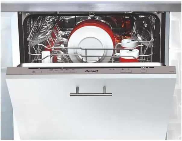 BRANDT Máquina de lavar loiça VH3772J, 60cm, 47dB, tudo incluído, Máquina de lavar loiça All Integrated 60cm 12 Cutlery 47db - VH3772J
