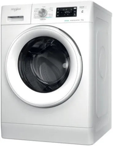 Máquina de lavar roupa de hidromassagem, 8 kg, independente, branco, Capacidade 8 kg, Whirlpool FFB 8489 WV EE Máquina de lavar roupa autónoma