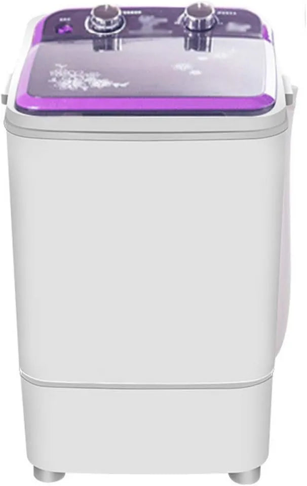 BLLxMx Máquina de lavar roupa, 7 kg, portátil, adequado para apartamentos de viagem familiar, mini máquina de lavar roupa semi-automática para grande Bucket Single Capacidade 7 kg