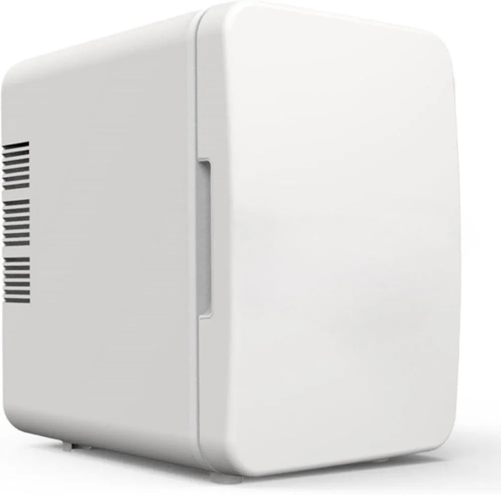 Generic Frigorífico L, 6 L, portátil, 6 latas, Mini frigorífico para cuidados com a pele, alimentos e bebidas, pequeno, compacto frigorífico para quarto