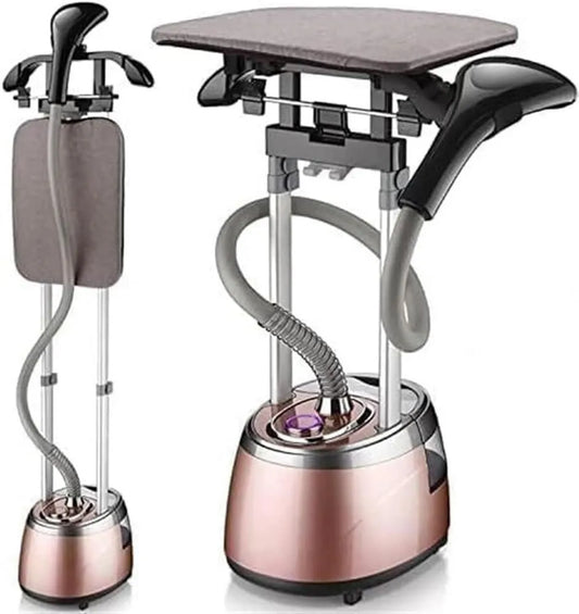 ERSINIAN Produto 7 L, Vapor profissional destreight 2000 W com 6 níveis de vapor e tanque de água 1, Vapor robusto destreight com escova de tecido
