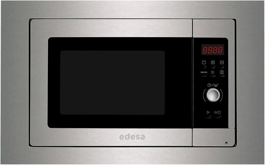 Microondas, 20 L, 700 W, EDESA 2020-I-x, encastradas, aço inoxidável, 5 níveis de potência