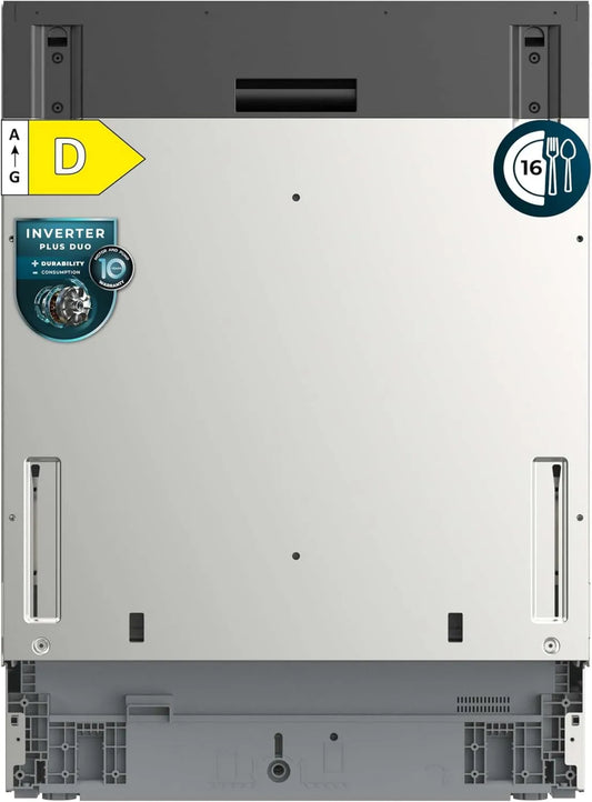 Cecotec Bolero Aguazero 6260 Máquina de lavar loiça, 60cm, 6 programas, encastrado, Inversor, aço inoxidável, Cesta superior ajustável, diferenciação