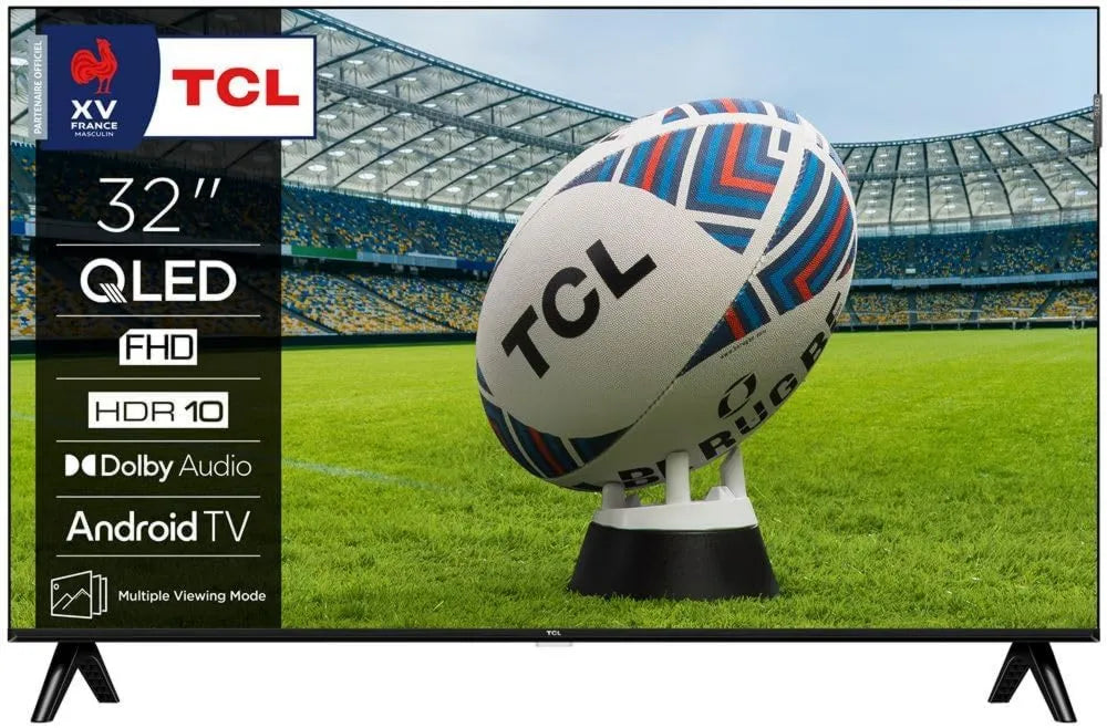 TCL 32S59K Smart TV, 80 cm, 50 Hz, TV, QLED, Full HD, TCL 32S59K QLED LED TV Frame sem borda 50 Hz Full HD 80 cm