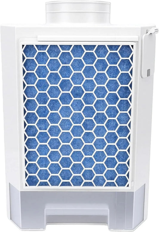 SIxRUN Secador, Filtro de Peluche Reutilizável 100 Mm para Lavanderia, ventilação de ar de plástico, vedação reduzida, fluxo de ar melhorado