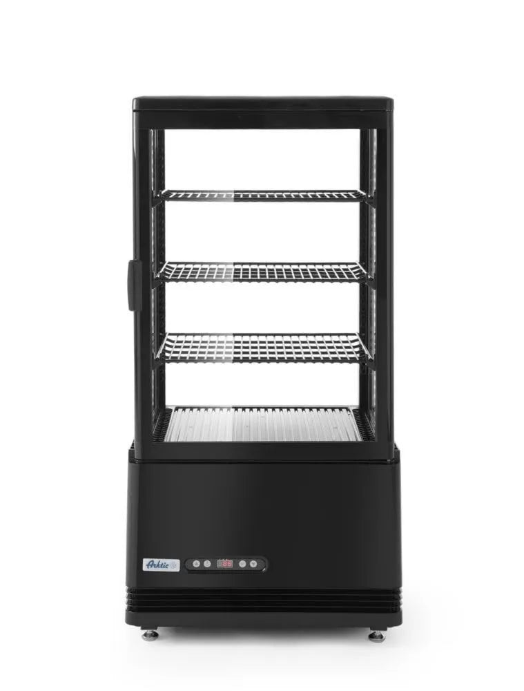 Produto de descongelamento automático, ecrã HENDI Frigorífico, sistema anti-fog, 3 prateleiras, 68L, 230V, 170W, 452x406x, 891mm