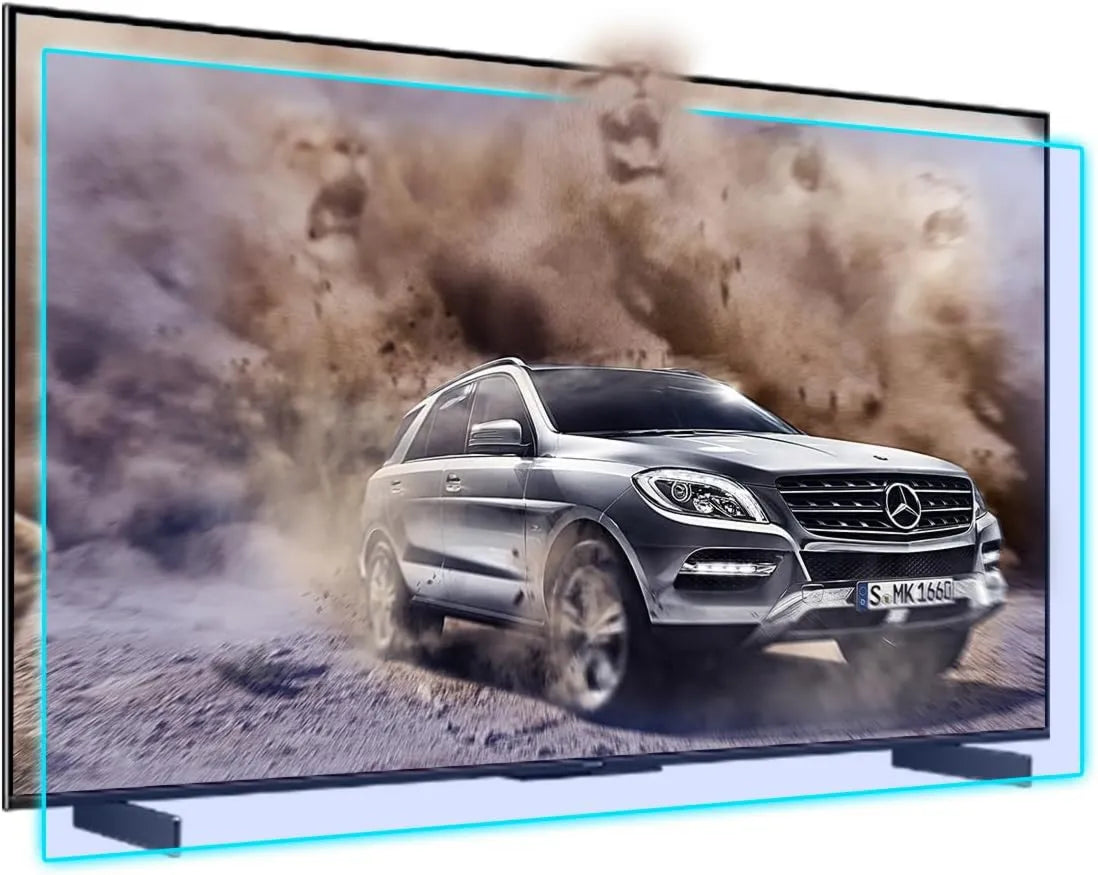 KELUNIS Smart TV 50in, 1095x616mm, TV, Ecran Mat Protection Film Anti-reflexão Olho Protection Filmes Anti Lumiere Blue Retração de Reflexões