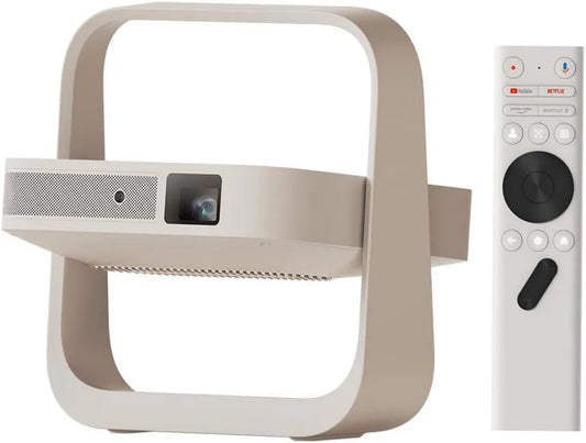 Google Smart TV, TV, portátil, 500 ISO, 150° de rotação, 2×3W, compatível com Google TV, Proteção de olhos, xGIMI Elfin Flip Plus, Netflix