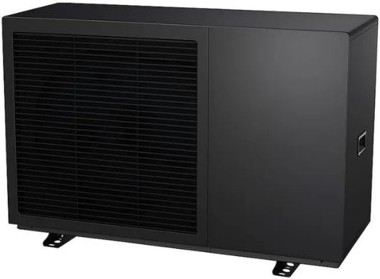 Sunny Poêles Bomba de calor de ar-água R290, conectada com pontos de encontro elétrico e de gás, monobloco monofásico de água de 12 kW - conectada com pontos de ligação elétrico e gás