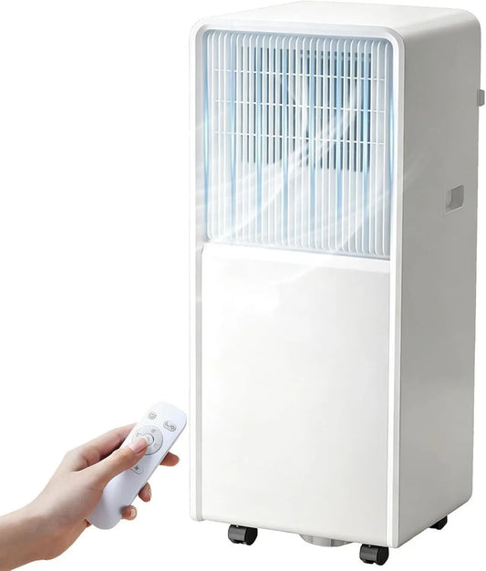 LCAIHONG Ar condicionado, portátil, 14000 BTU Smart AC reversível para divisões até 35m2, ventilador e noite Funções, arrefecimento, desumidificador
