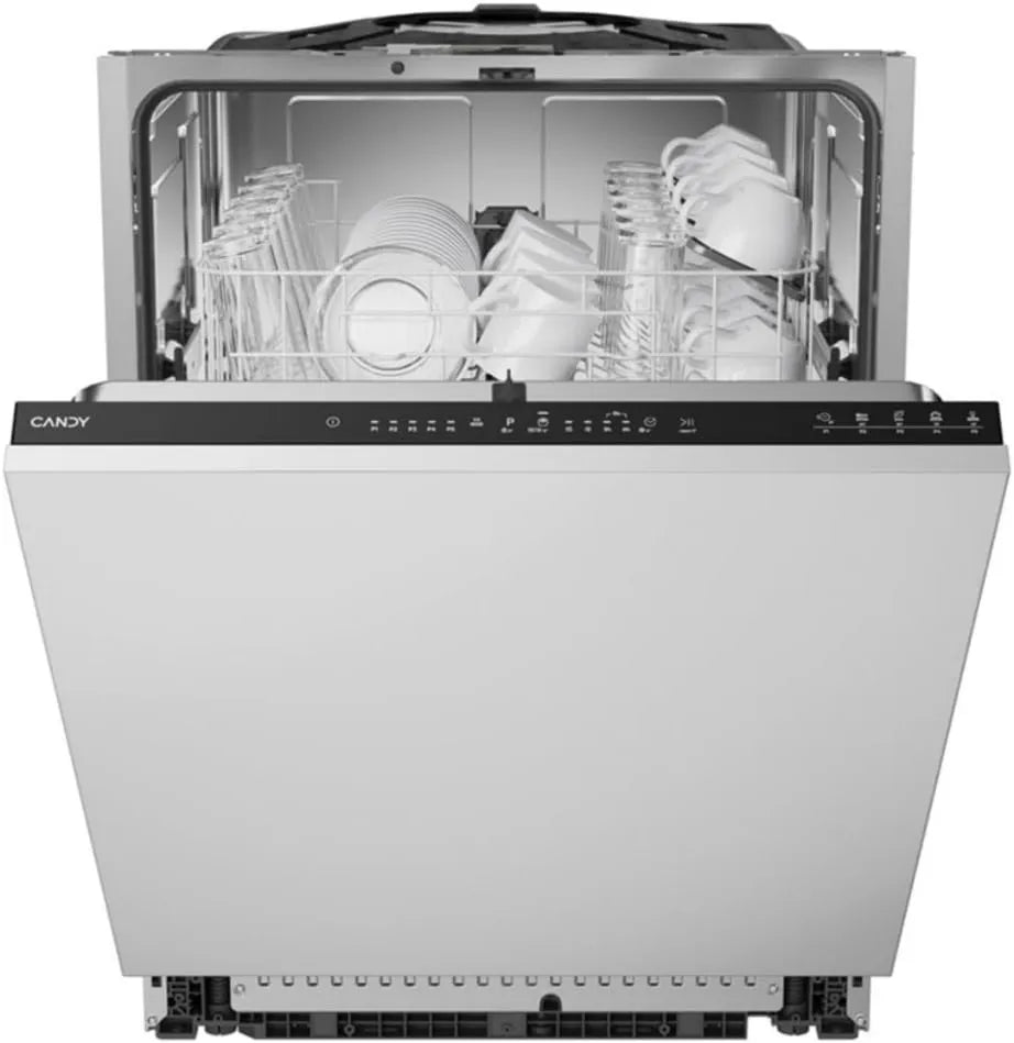 CANDY 3D9E0B Máquina de lavar loiça, 60 cm, 5 programas, 49 dB, built-in, 13 serviços, iniciar pré-selecção, exibição de sal e enxaguar