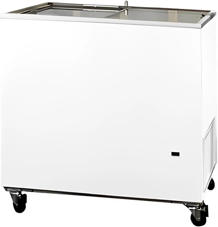 MBH - MAQUINARIA BAR HOSTELERÍA Congelador, 296 L, 1009 x 629 x 892 mm, industrial, profissional, vidro, Made IN EUROPE, MBH