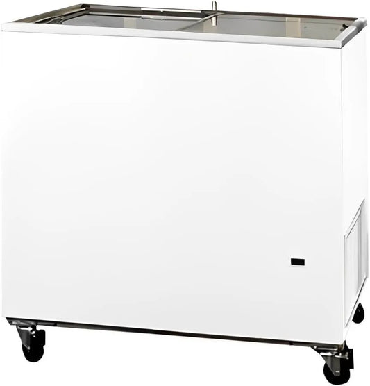 MBH - MAQUINARIA BAR HOSTELERÍA Congelador, 296 L, 1009 x 629 x 892 mm, industrial, profissional, vidro, Made IN EUROPE, MBH