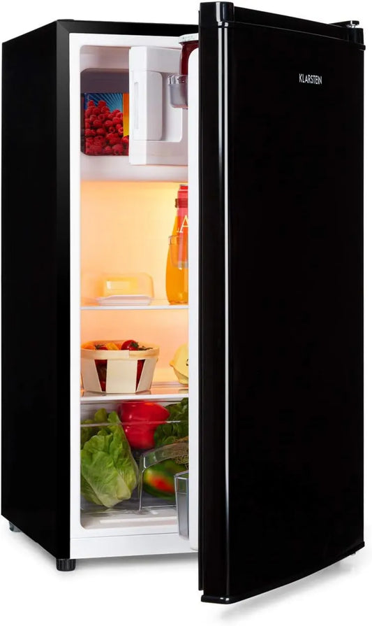 KLARSTEIN Congelador, 80 L, armário congelador, 2 argilas de vidro, 3 compartimentos porta, bandeja de vegetais, KLARSTEIN Cool Cousin - Combinado