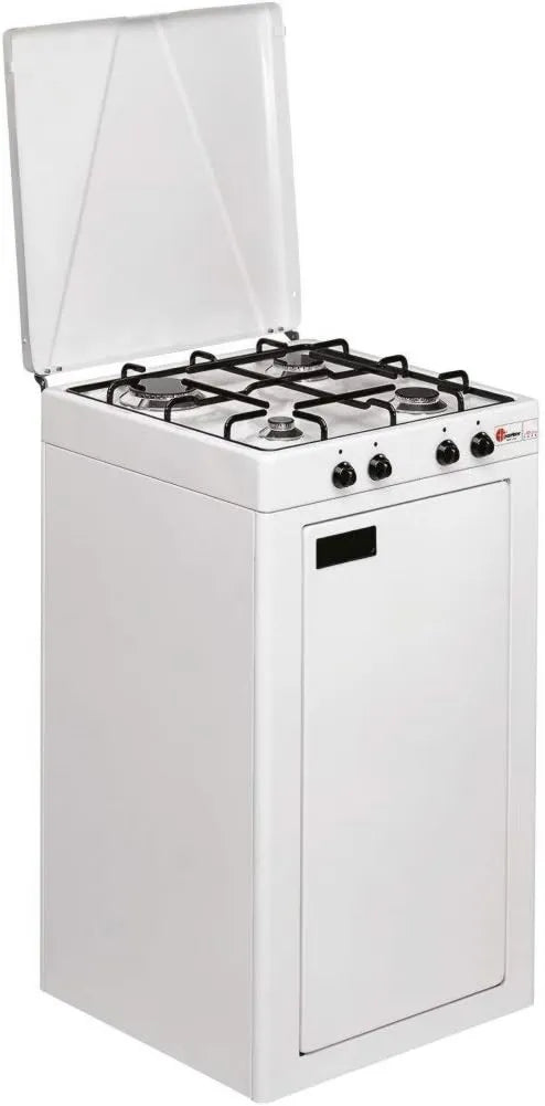 CFParker Kitchener com forno, Parker 541CBGP, Parker 541CBGP Fogão de gás 4 chamas com armário de gás Made in Italy