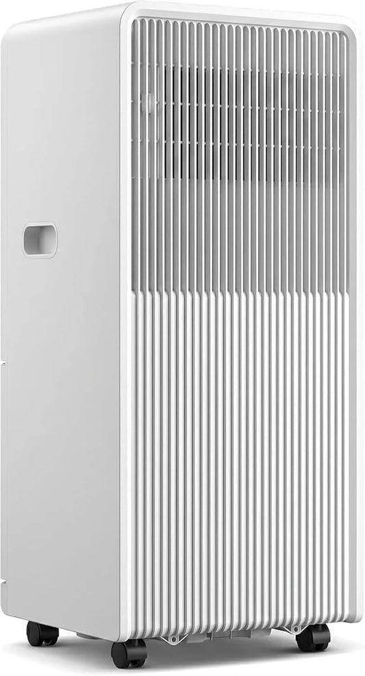 WOMGKDA Ar condicionado 24H, Timer, 10000 Btu, Unidade AC móvel 12000 BTU Ar condicionado móvel para 350 pés2, Ventilador Desumidificador