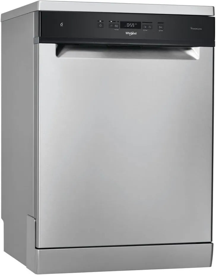 Whirlpool WFC3C33PFx Máquina de lavar loiça, Aço inoxidável, Máquina de lavar roupa Whirlpool WFC3C33PFx