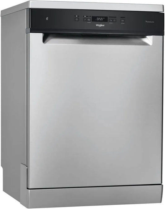 Whirlpool WFC3C33PFx Máquina de lavar loiça, Aço inoxidável, Máquina de lavar roupa Whirlpool WFC3C33PFx