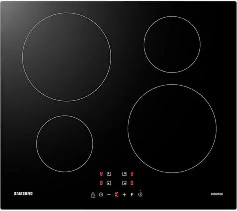 Samsung Placa de indução NZ64M3NM1BB/OL, placa de cozinha de indução, toque, 2 kW, comando tátil de indução 7