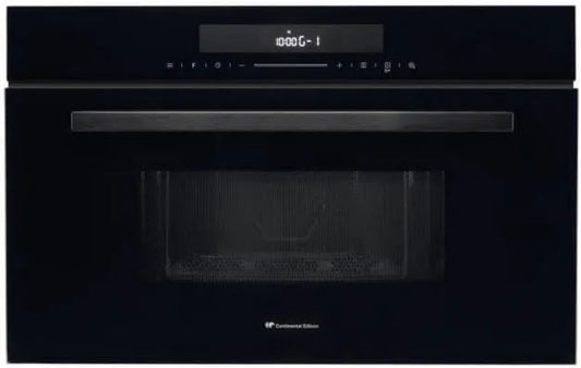 Continental Edison Microondas, 59, 5 x 38, 3 x 49, 2 cm, 34 L, 1450 W, encastrado, grelha, preto, EDISON CONTINENTAL