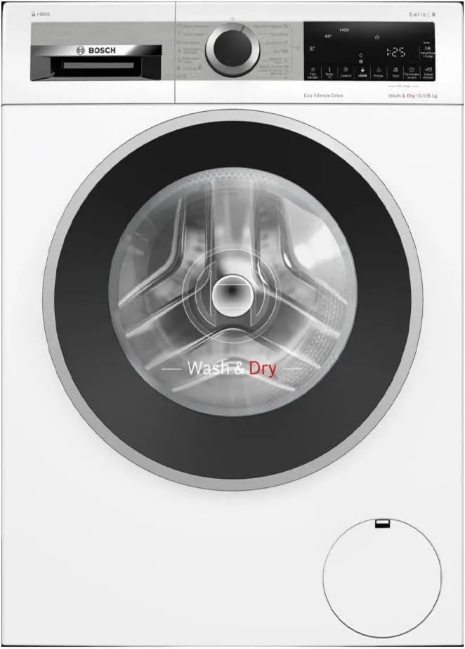 Balay Máquina de lavar Bosch WNG244A0ES, 6 kg, Silencioso, Série 6, BOSCH WNG244A0ES Máquina de lavar 10, Dosagem automática, Secar Auto
