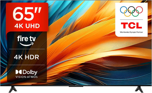 TCL 65PF650 Airplay2 Smart TV, 65 polegadas, TV, 4K UHD, HDR, Sound Dolby, HDR 10, Dolby Atmos, Dolby Vision, DTS, Smart LED Fire TV, Alexa built-in
