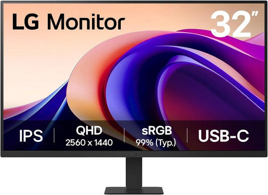 LG 32U631A-B CIE1931 Monitor, 32 polegadas, 2560 × 1440, 5 ms, 100 Hz, HDR, placa IPS, HDMI, USB, ecrã de PC, HDR 10, sRGB 99%, LG 32U631A-B ecrã de PC