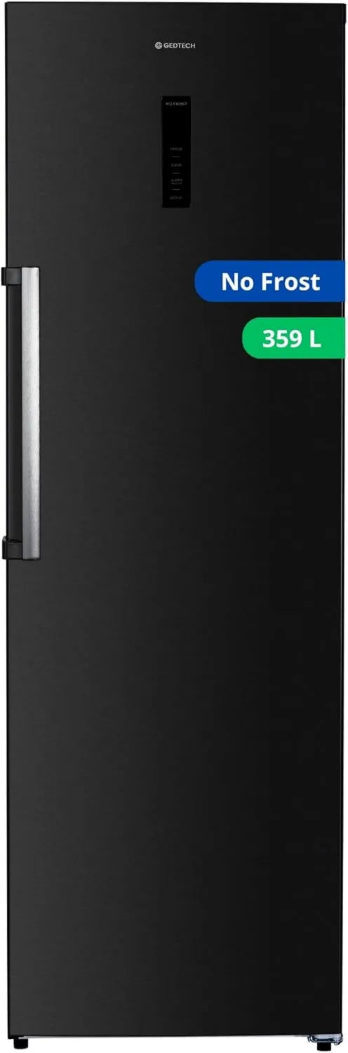 Frigorífico, 359 L, GEDTECH GSP359NFDx, No Frost, aço inoxidável, Dark Stainless