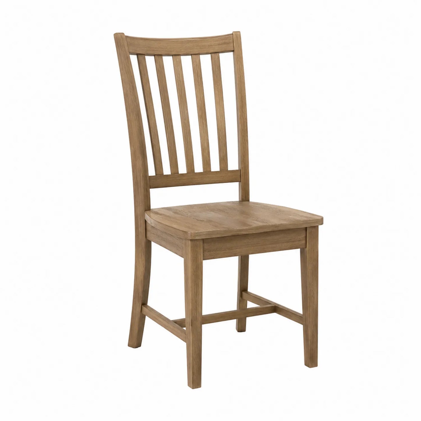 Silla de madera maciza marrón claro 90cm