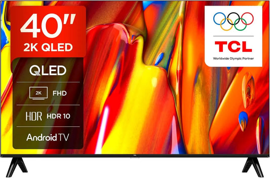 Google 40V5C Smart TV, 40 polegadas, TV, QLED, HDR, Android OS, Full HD, TCL, Design Mince