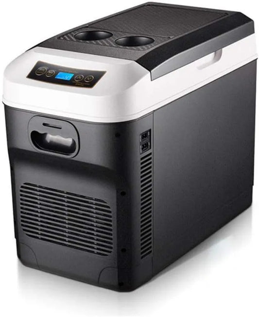 NMNMNM Congelador V, 24, 28 L, 12 V, portátil, ecrã LCD, armário congelador, painel LCD digital, 110 ~ 240 V, AC, DC, Mini frigorífico, Refrigeração