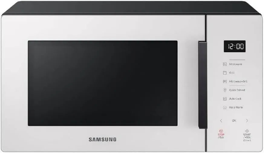 Samsung Microondas, 23 L, 800 W, grelha, 23 litros, forno de microondas combinado com grelha