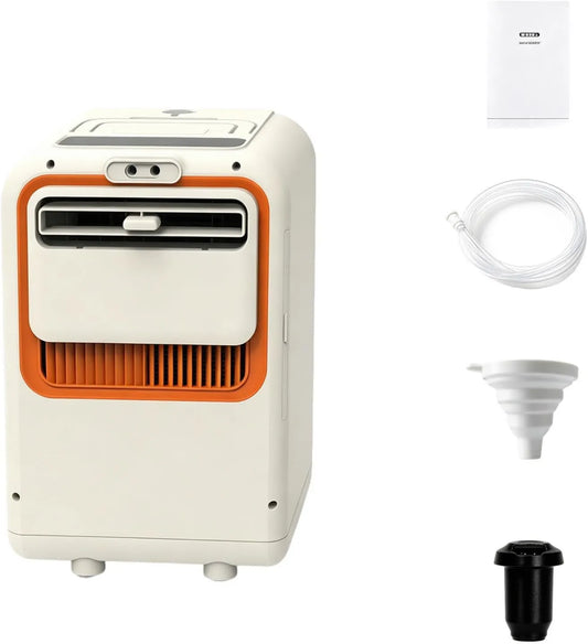 VExYTRRON Ar condicionado, 230 W, Móvel, Camping, Caravana, Clima Camping Portable 1800 BTU Ar condicionado Móvel