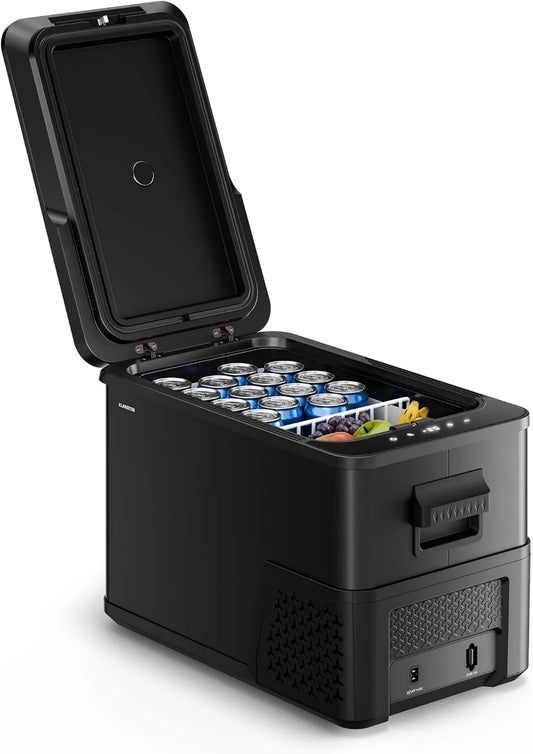 KLARSTEIN V, 230 Frigorífico, 27 L, -20 a 20 °C, 12 V, móvel, camping, ecrã de exibição digital