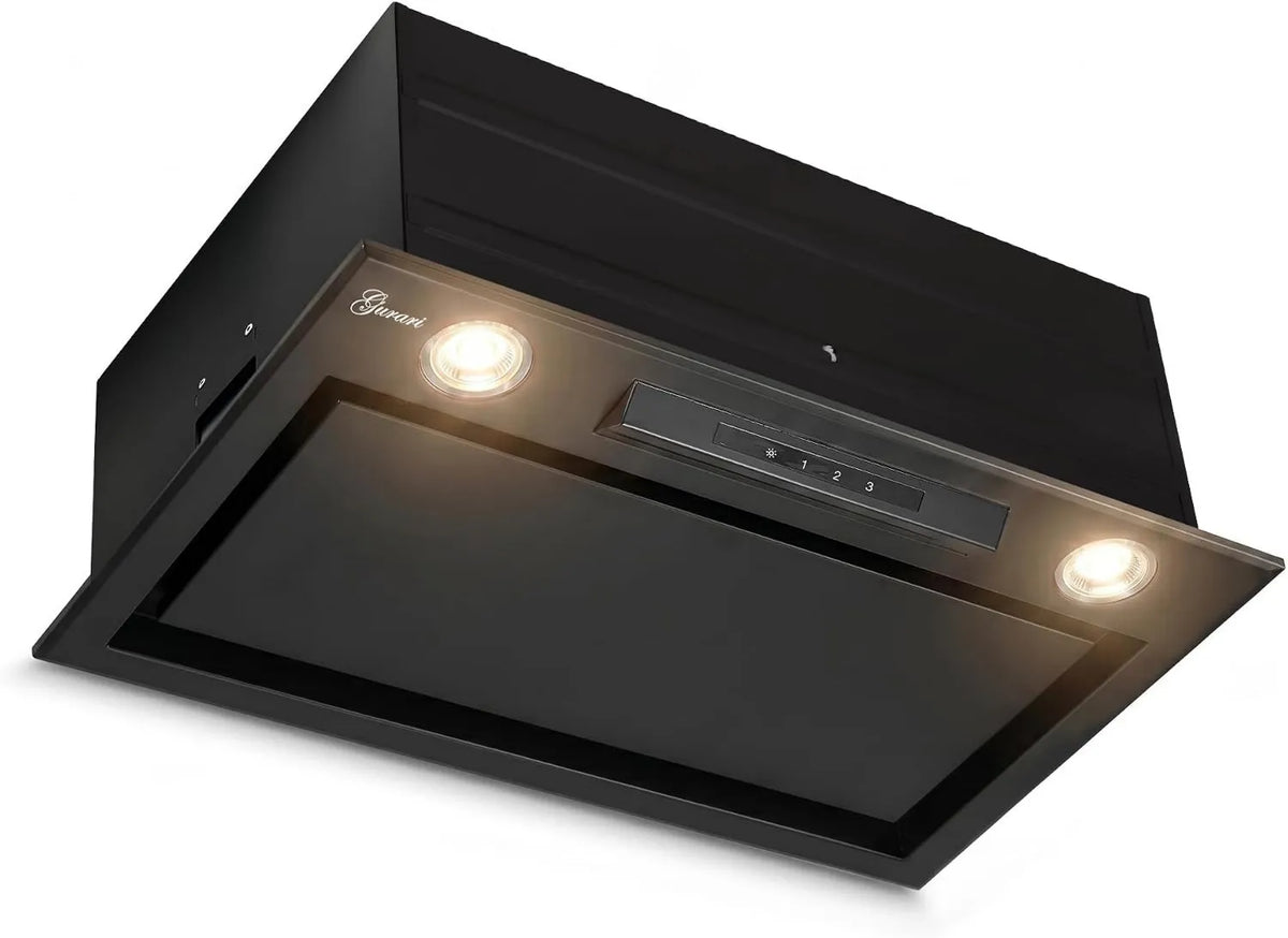 exaustor, 52 cm, 1000 m3/h, capa de cozinha, recesso, toque, exaustor Gurari 52 cm GCH B 545 BL 52 PRIME • Capa preta recesso