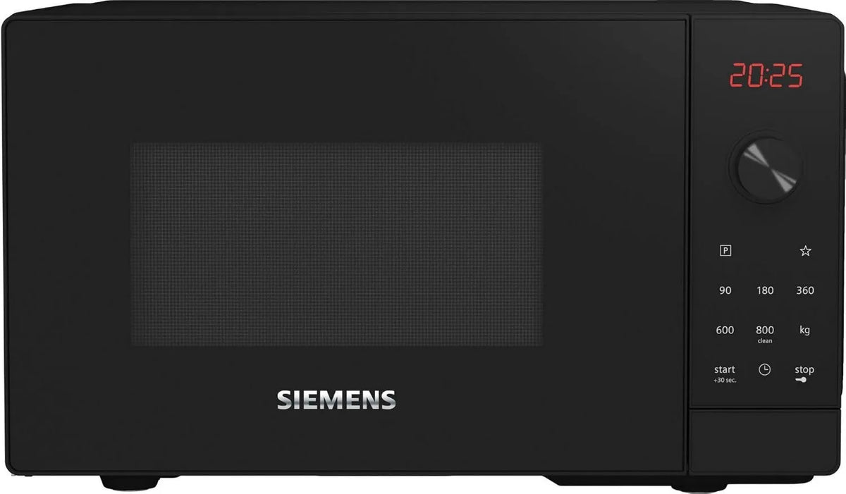 SIEMENS iQ300 FF023LMB2 Microondas, 20 L, 800 W, microondas, preto, Siemens iQ300 FF023LMB2 Apenas microondas Microondas apenas 20 L 800