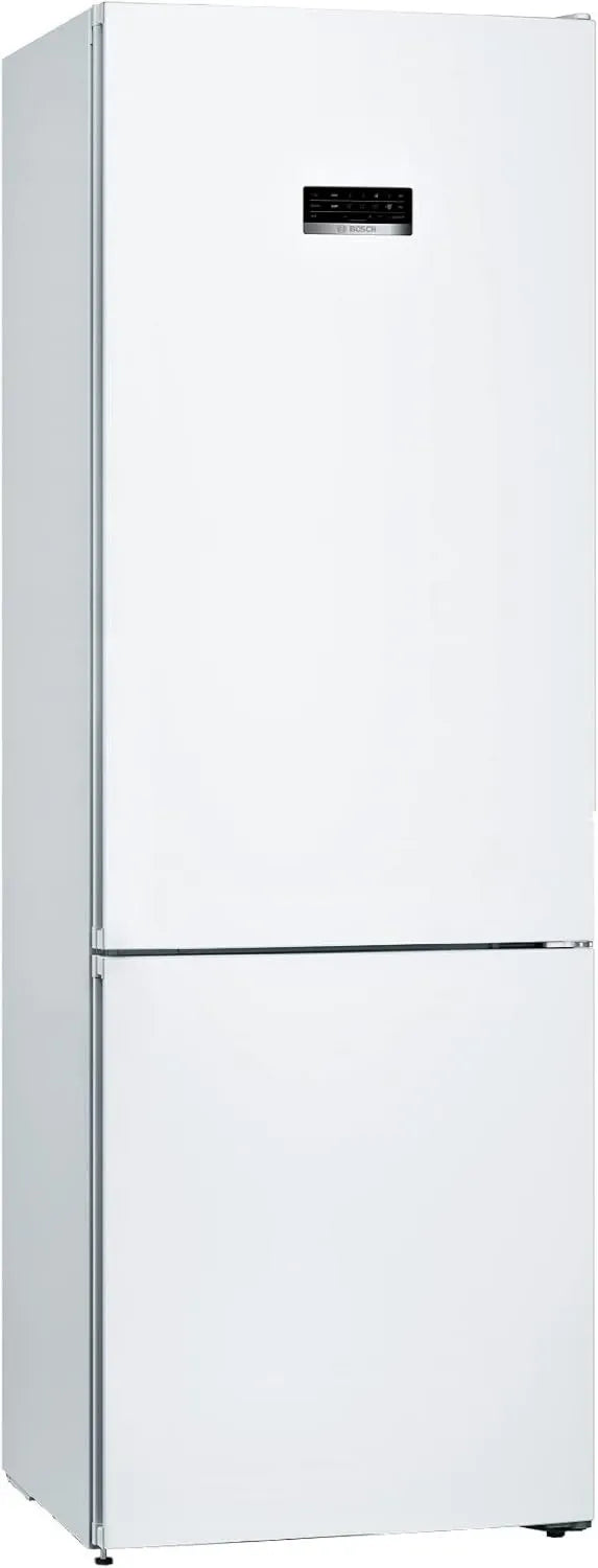 Bosch KGN49xWEA Frigorífico combinado, 203 x 70 cm, No Frost, iluminação LED, frigorífico com congelador, branco, VitaFresh, NoFrost total, Série 4