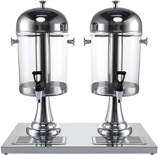 MYUYEE Distribuidor de bebida de produto grande capacidade para feriados, distribuidor de bebidas para banquetes, distribuidor de água plástica com caixa