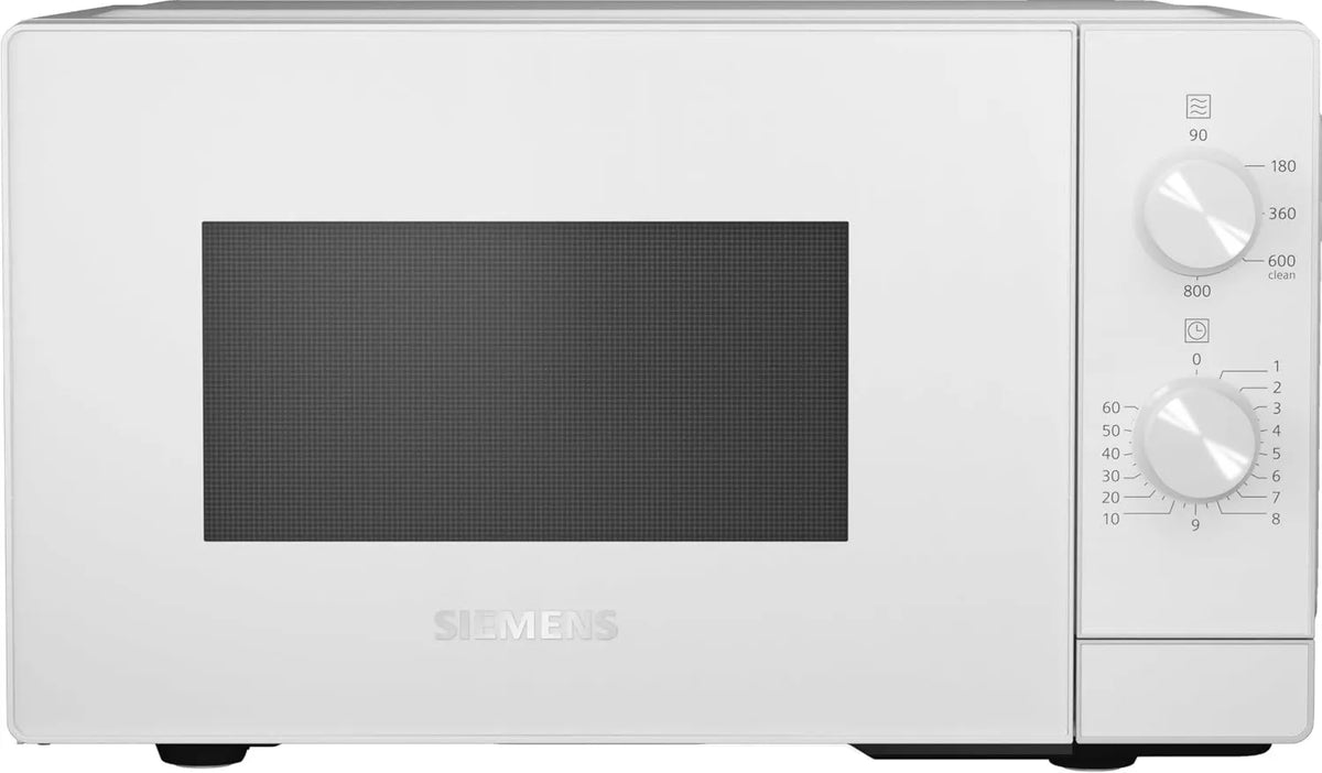 SIEMENS iQ300 FF020LMW0 Microondas, 20 L, 800 W, microondas, branco, Siemens iQ300 FF020LMW0 Microondas, apenas 20 L 800