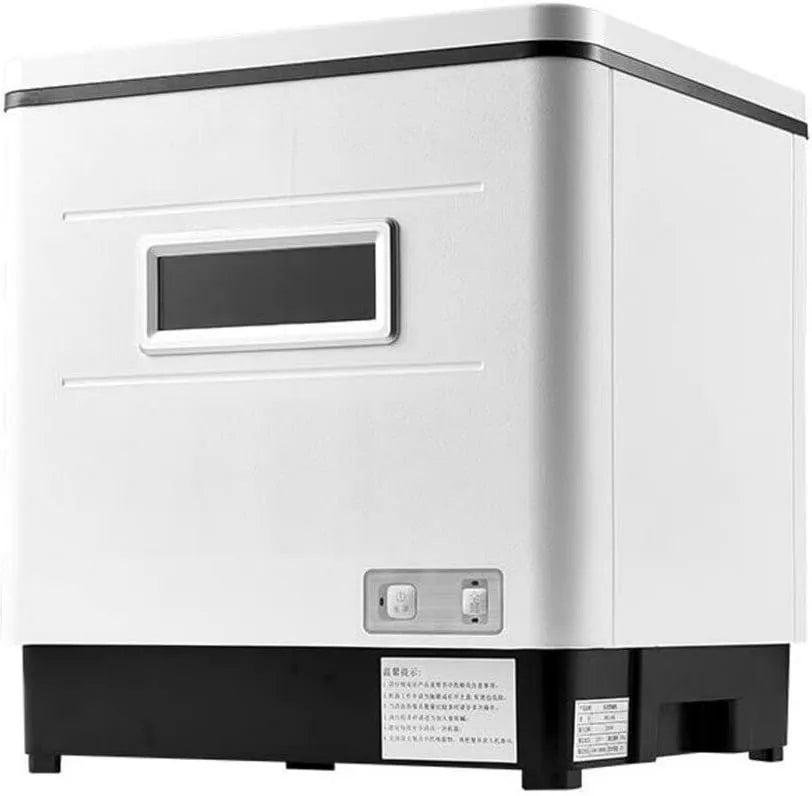 SENDERPICK Máquina de lavar loiça, 1500 W, aço inoxidável, branco, pequeno aço inoxidável máquina de lavar loiça 1500 W Ideal para pequenos apartamentos Branco