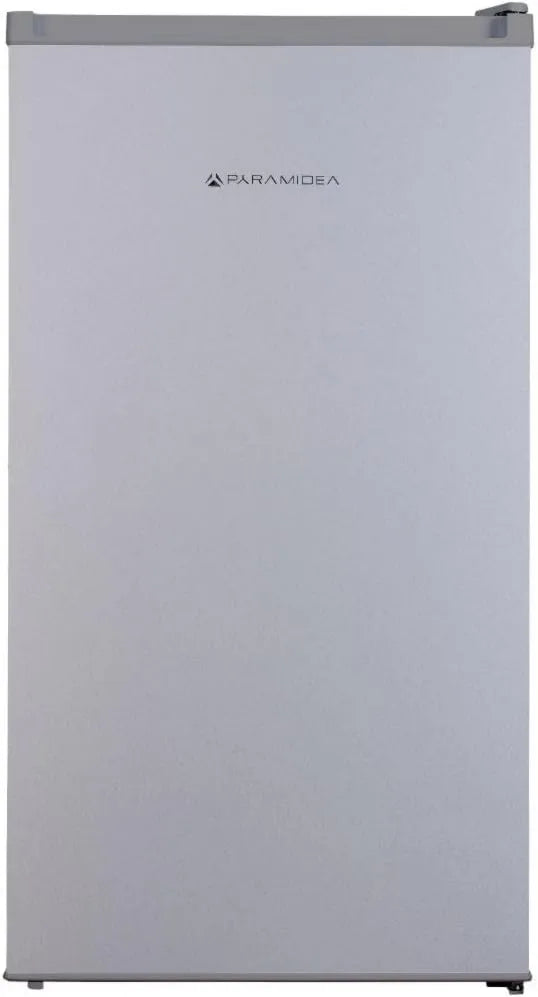 Frigorífico FRG104S, 100 L, classe energética E, prata, pés reguláveis Classe E Cor Prata FRG104S, PYRAMIDEA Frigorífico Capacidade total